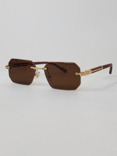 خرید عینک آفتابی کارتیر Cartier فریم لس پلاریزه uv 400 یونیسکس